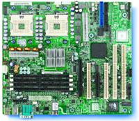 Материнская плата Intel SE7525RP2 iE7525 Dual s604 4DDRII 2SATA U100 PCI-E16x PCI-E8x 2PCI-X 2PCI GbLAN SVGA ATX 800Mhz-SE7525RP2(NEW)