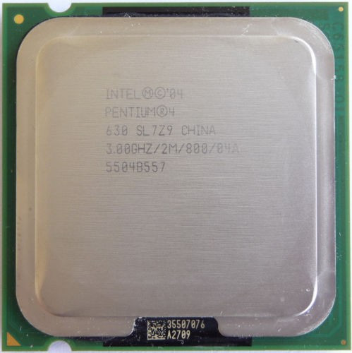 Процессор Intel SL7Z9 Pentium 4 630 HT (2M Cache, 3.00 GHz, 800 MHz FSB)-SL7Z9(NEW)