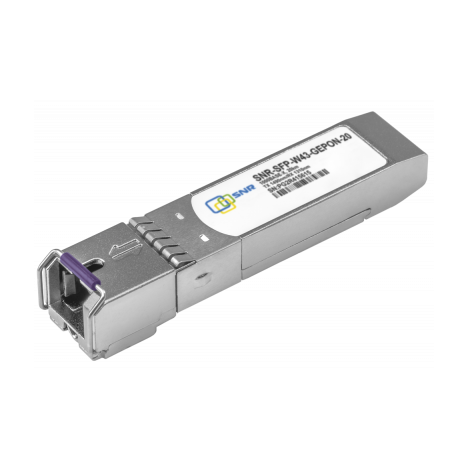 Модуль SFP WDM GEPON, дальность до 20км (38dB), Tx/Rx: 1490/1310нм