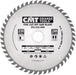 Круг пильный твердосплавный CMT 292.210.48M 210X30X2.8/1.8 15° 15° ATB Z=48