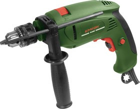 Дрель КРАТОН PD-620К 620Вт 0-2700об/мин 13мм реверс +сверла, биты, головки метрические, в кейсе