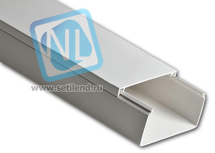 Кабель-канал 80х40 серия"Стандарт" (двойной замок)