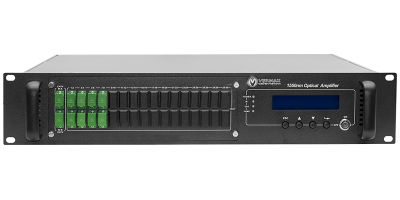 Оптический усилитель VERMAX для сетей КТВ, 2 входа, 8*21dBm выходов