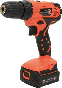 Дрель аккумуляторная КАЛИБР ДА- 14.4/2+ 14.4В li-ion 0-400/1400об/м 25Нм 10мм 26мм 2акк