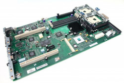 Материнская плата HP 305439-001 ServerWorks GC-SL Dual s604 4DDR UW160SCSI U100 2PCI-X SCSI 2GbLAN Video ATX 1U 533Mhzfor DL360G3-305439-001(NEW)