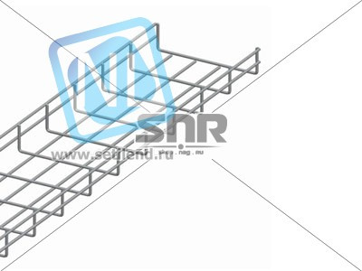 Проволочный лоток 150х50х3000, диаметр проволки 3.5" мм