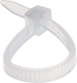 Хомут кабельный 2.5х100 нейл. бел. (уп.100шт) Rexant 07-0100