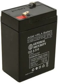 GS4.5-6, Аккумулятор свинцовый 6В-4.5Ач 105х70х47