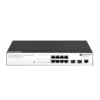 Управляемый коммутатор уровня 2 BDCOM S2500-8T2S, 8x 10/100/1000Base-T, 2x 100/1000Base-X (SFP), 220V AC
