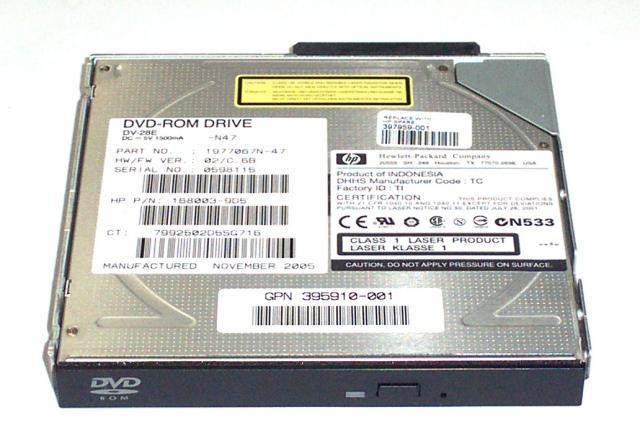 Привод HP 168003-9D5 DL360/DL380/DL580/G2/G3/G4 DVD-ROM DRIVE-168003-9D5(NEW)