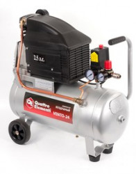 Компрессор QE VENTO-24 поршневой масляный, 1850 Вт, 280л/мин, 8бар