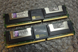 Модуль памяти Kingston KVR667D2Q8F5K2/8G FBD-667 8Gb(2x4Gb) PC2-5300 Kit-KVR667D2Q8F5K2/8G(NEW)