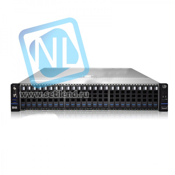 Серверная платформа SNR-SR2225RS, 2U, Scalable, DDR4, 25xHDD, резервируемый БП