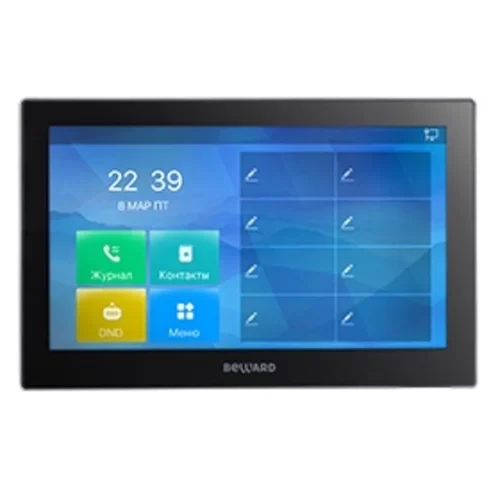 Видеомонитор Beward SM730, SIP-протокол, 7" сенсорный дисплей 1024x600, Wi-Fi, PoE, 12В(DC), ОС Linux