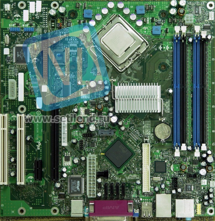 Материнская плата Intel C68829-204 LGA775 i915G PCI-E+SVGA+GbLAN SATA RAID MicroBTX 4DDR-C68829-204(NEW)