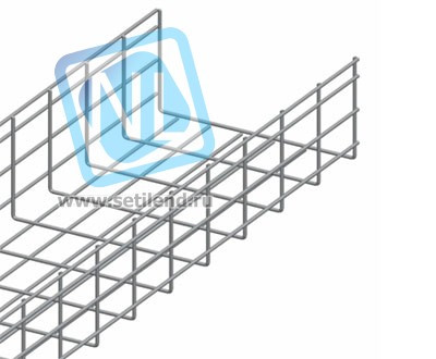 Проволочный лоток 300х150х3000, диаметр проволоки 3,5мм