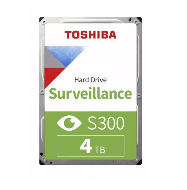 Жесткий диск Toshiba SATA-III 4Tb HDWT840UZSVA Surveillance S300 (5400rpm) 256Mb 3.5" (HDWT840UZSVA)