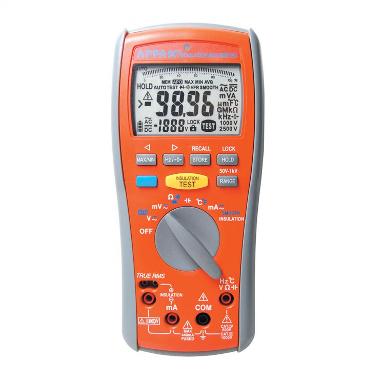 APPA 607, Измеритель сопротивления изоляции