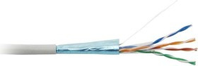 FTP4-S (01-0143), Витая пара, 4 пары Cat5E, 24AWG одножильные экранированные