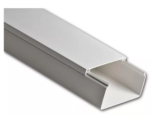 Кабель-канал 80х40 L2000 пластик с двойным замком УралПак