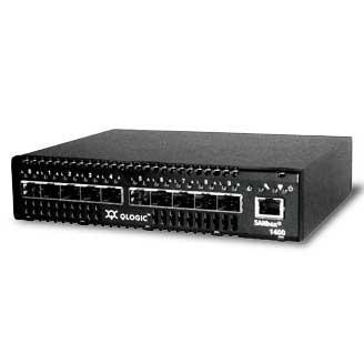 Коммутатор QLogic SB1403-10AS SANbox 1400 limited fabric switch with (10) 2Gb ports, (1) power supply-SB1403-10AS(NEW)