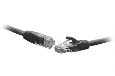 Коммутационный шнур F/UTP 4-х парный cat.5e 10.0м LSZH standart чёрный